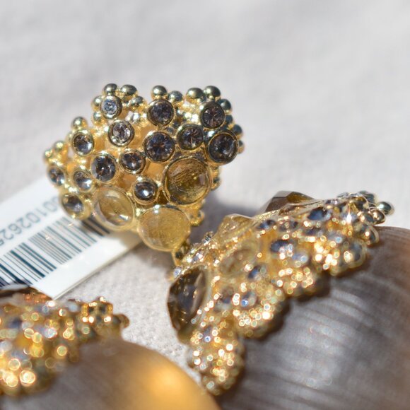 Alexis Bittar | Crystal & Lucite Drop Earrings - Picture 7 of 15